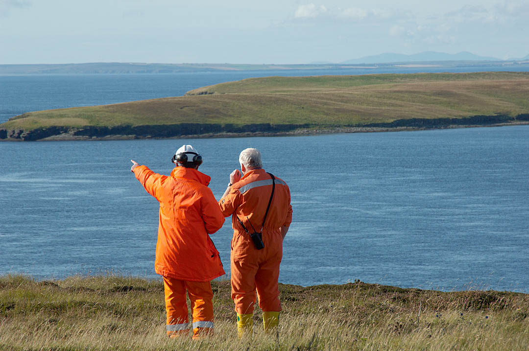 Commercial Photographer: Environmental protection, Oil Refinery, Flotta, Orkneys, Scotland, UK